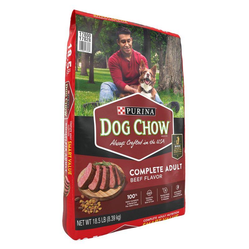 Purina Dog Chow with Real Beef Adult Complete & Balanced Dry Dog Food