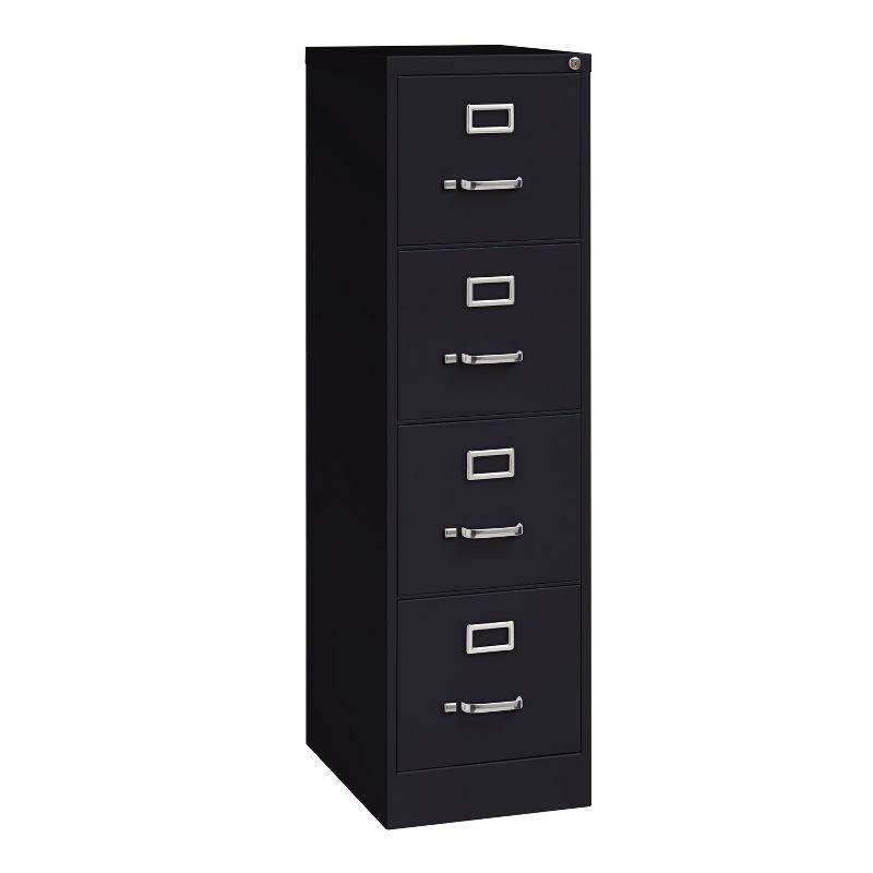 Hirsh 22" Deep 4 Drawer  Letter Width Vertical File Cabinet