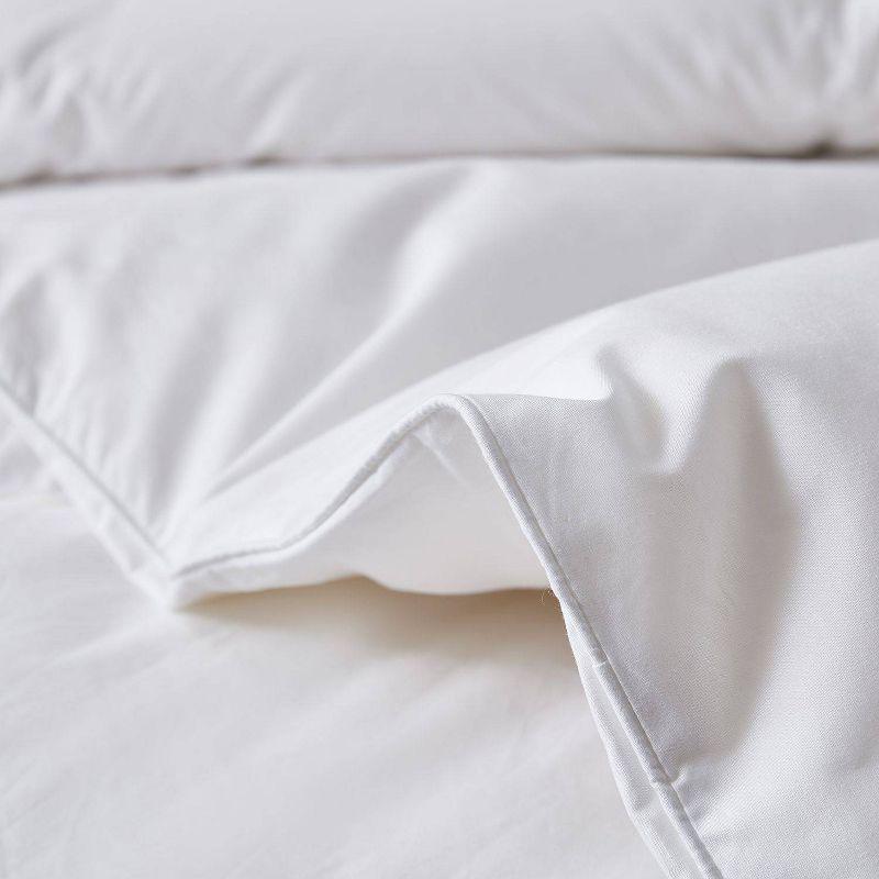 Full White Cotton Goose Down Comforter