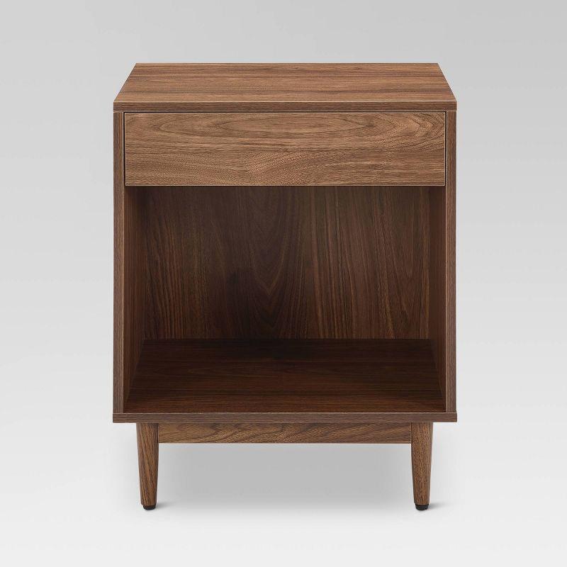 Liam Record Storage End Table Walnut - Crosley