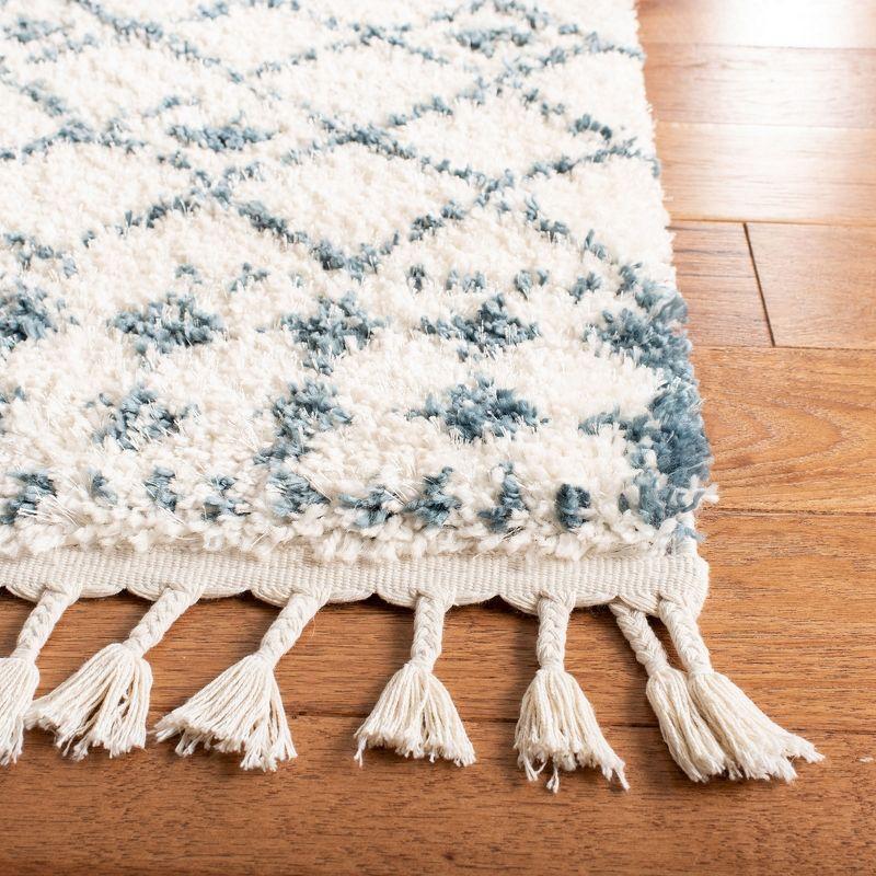 Berber Fringe Shag BFG519 Area Rug  - Safavieh