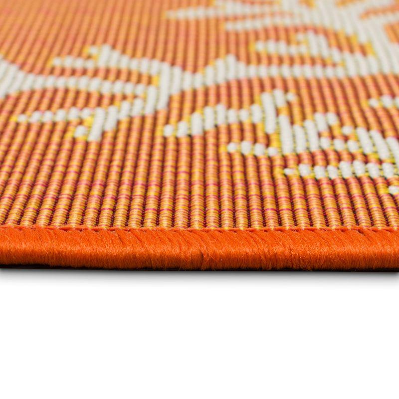 Liora Manne Esencia Coral Edge Indoor/Outdoor Mat Sunset 2' x 2'10"