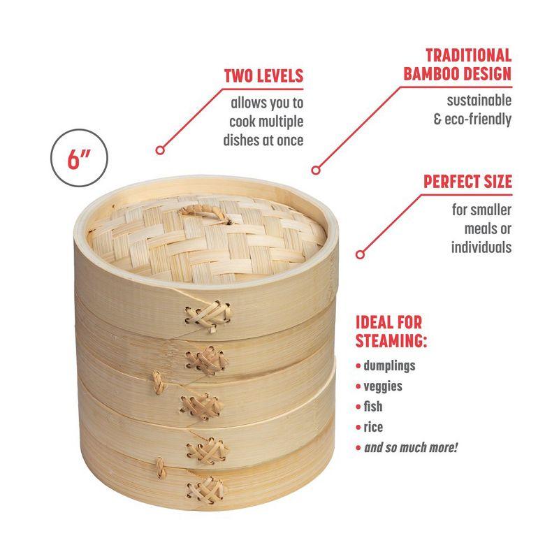 Joyce Chen 6" Bamboo Steamer