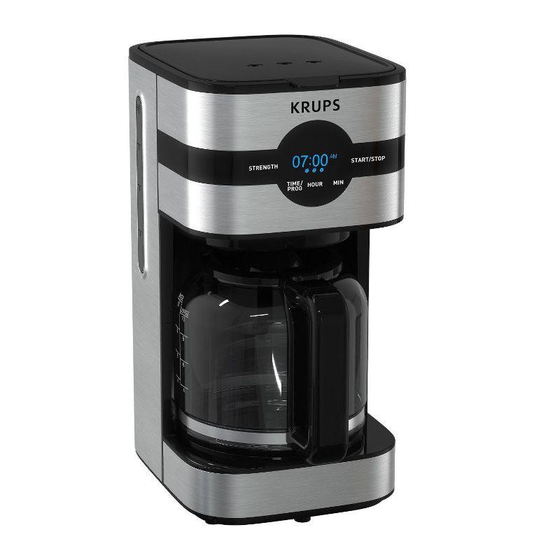 Krups 10 Cup Digital Coffe Maker, Simply Brew