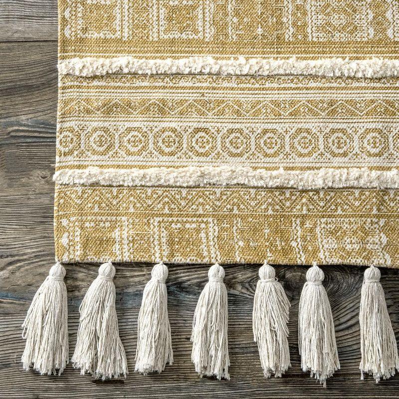 nuLOOM Rasmus Greek Frieze Stripes Area Rug