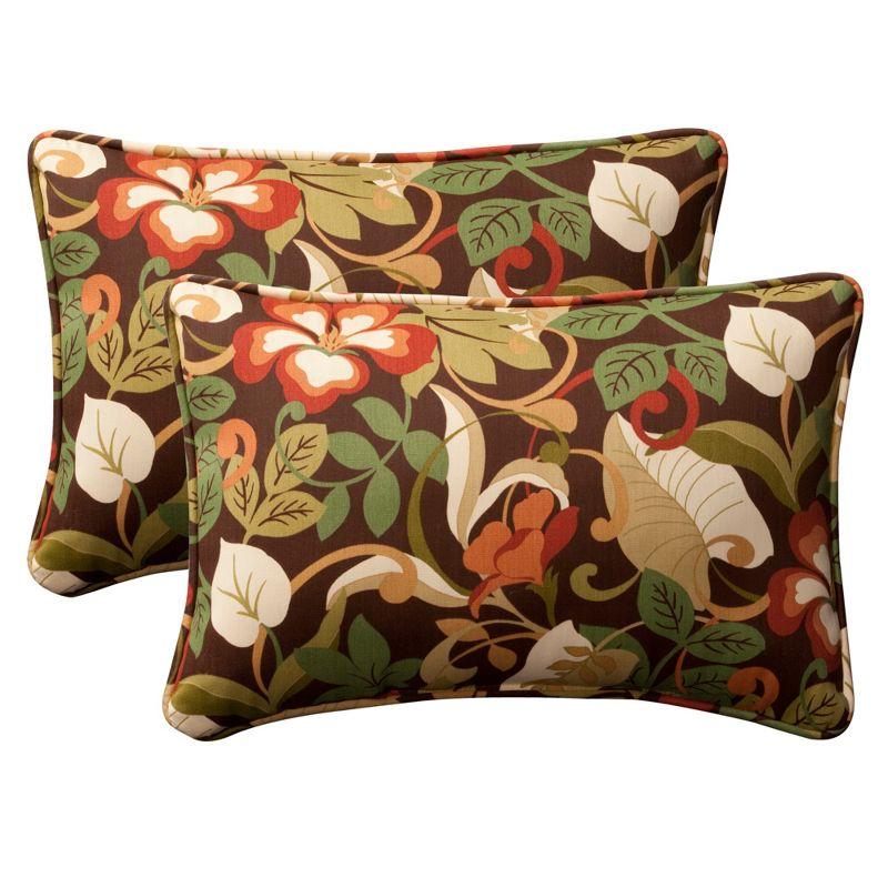 Pillow Perfect Reversible Throw Pillow (Set of 2)