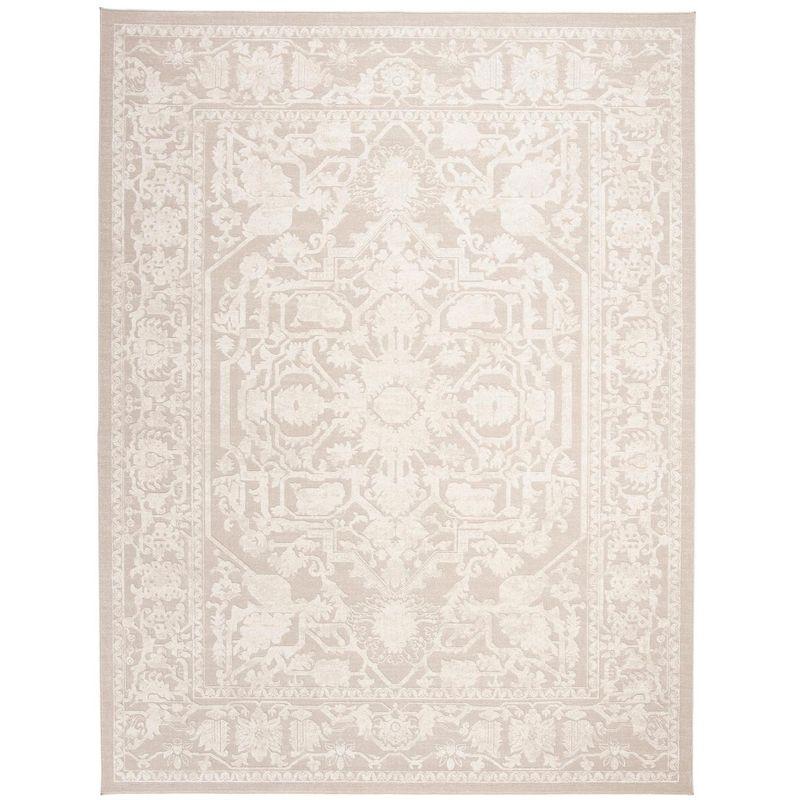 Reflection RFT665 Power Loomed Indoor Area Rug - 9'x12' - Creme/Ivory - Safavieh