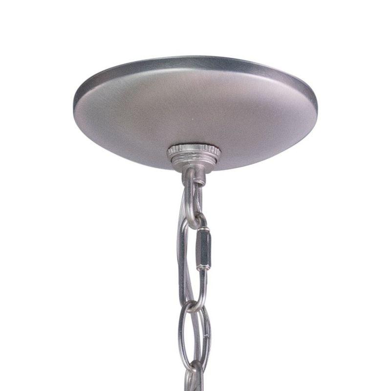 Vaxcel Monrovia 4 - Light Chandelier in  Brushed Nickel