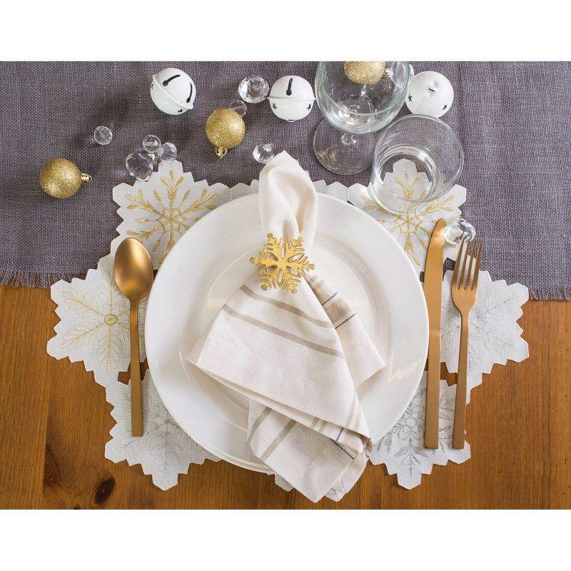 48" x 15" Jute Table Runner Gray - Design Imports