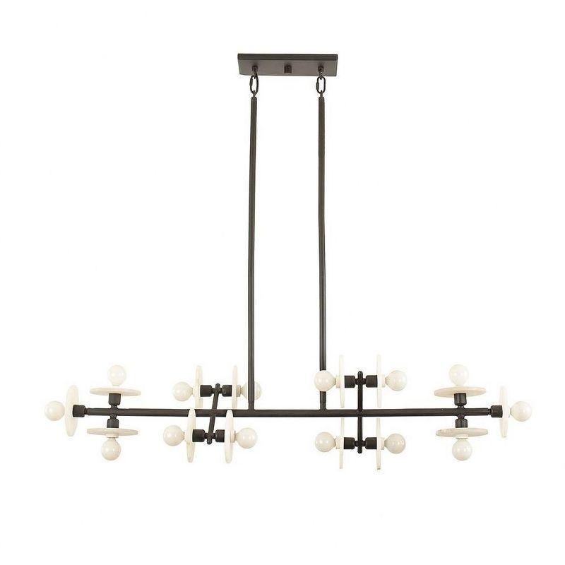 Savoy House Amani 14 - Light Chandelier in  Black Cashmere