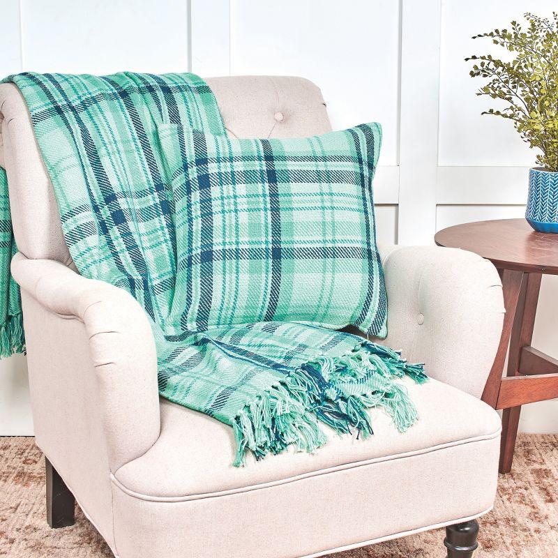 C&F Home McKinley Plaid Throw Pillow