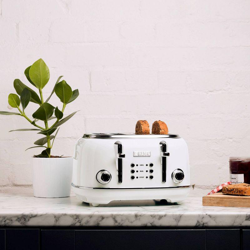HADEN Heritage Ivory 4-Slice Toaster
