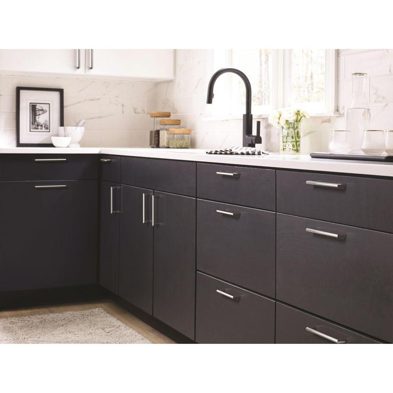 Amerock Revolve 3-3/4 inch (96mm) Center-to-Center Polished Chrome Cabinet Pull