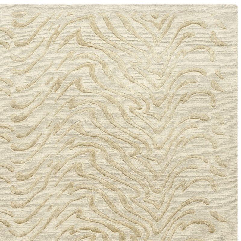 Martha Stewart Rugs Martha Stewart 90% Wool, 5% Silk, 5% Linen Abstract Rug
