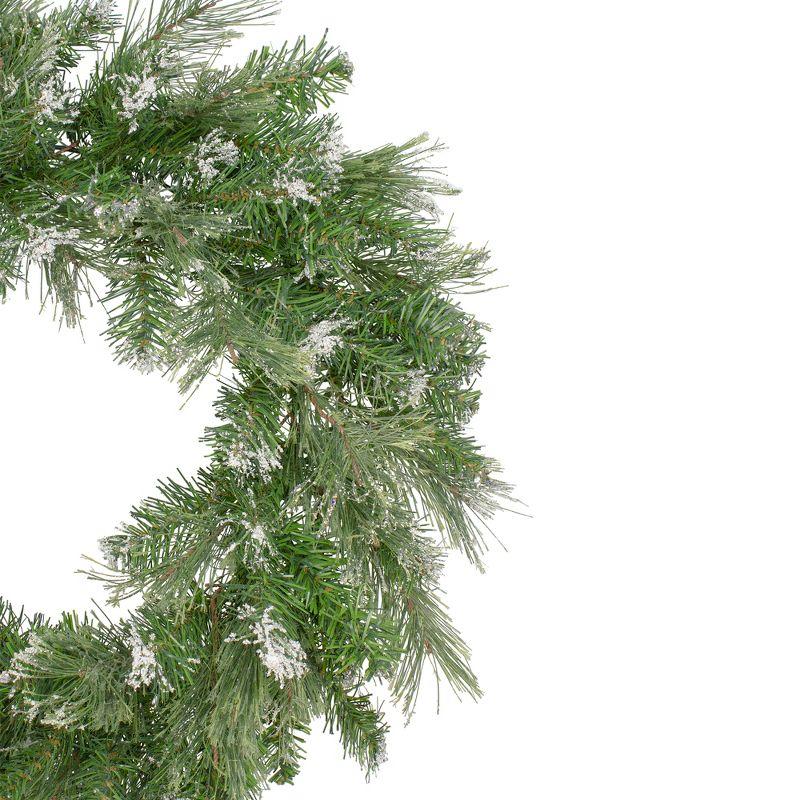 Snow Mountain Pine Artificial Christmas Wreath - Unlit