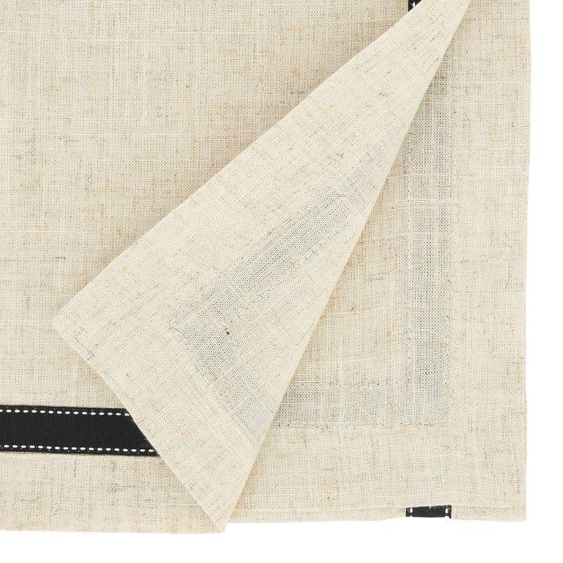 Saro Lifestyle Grosgrain Accent Table Runner