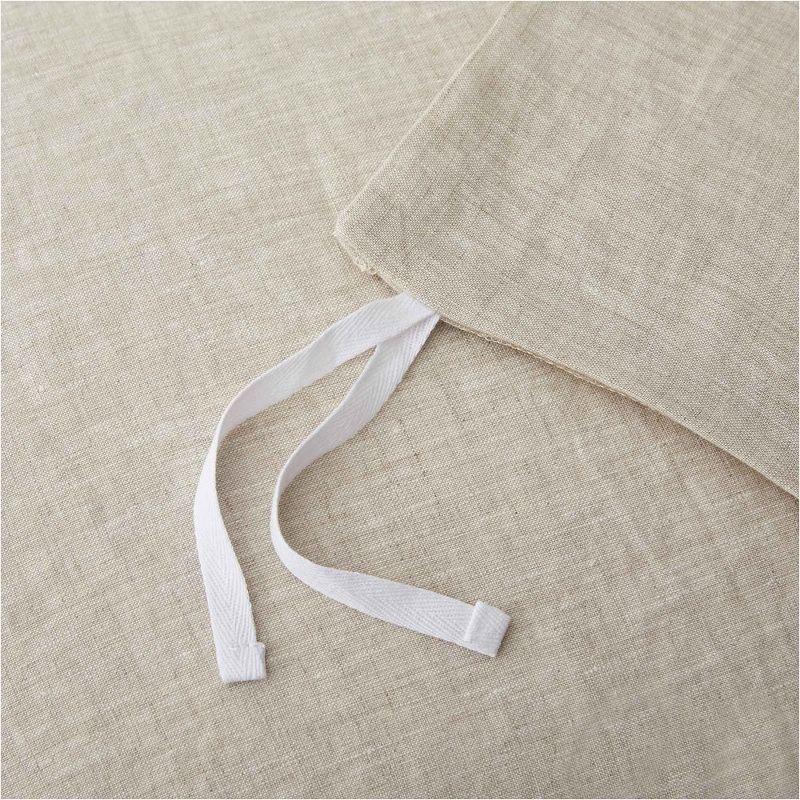 Peace Nest Linen and Cotton Duvet Cover with Pillowcase
