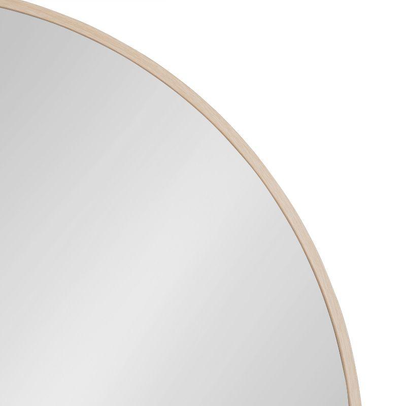 Zayda 24" Round Aluminum Bathroom Mirror