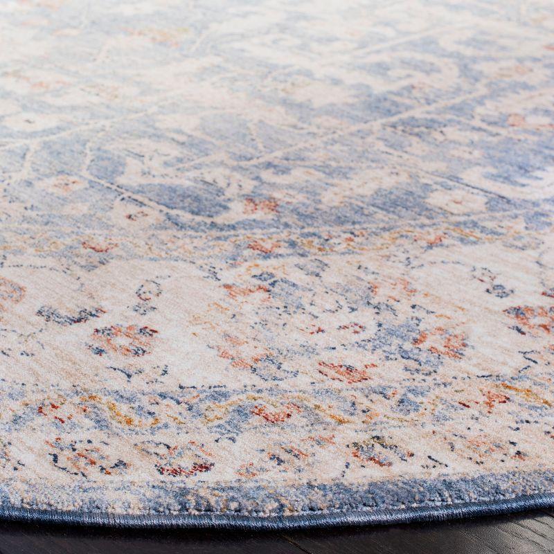 Heirloom HRL704 Power Loomed Area Rug - Light Blue/Ivory - 8'x10' - Safavieh.