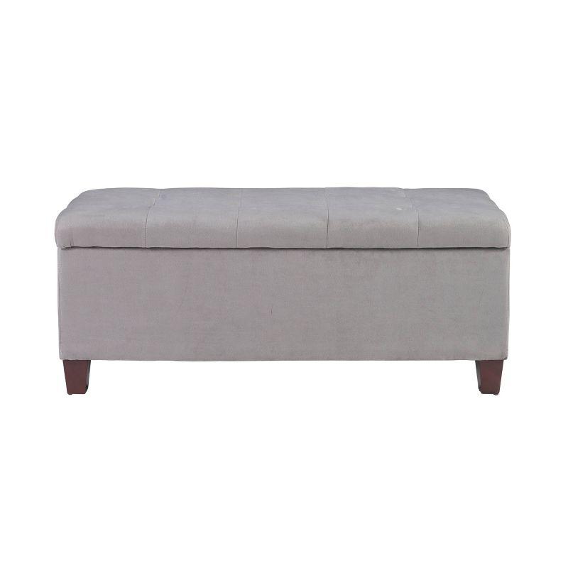 Carmen Shoe Storage Ottoman - Linon