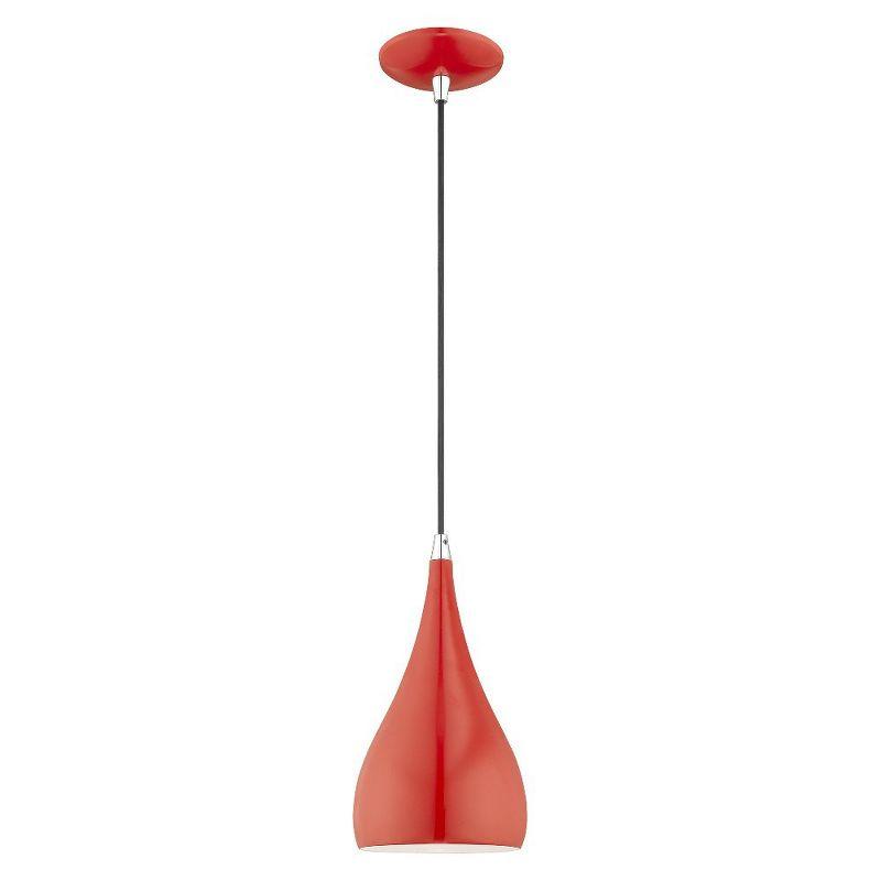 Schultz Single Light Metal Dimmable Pendant