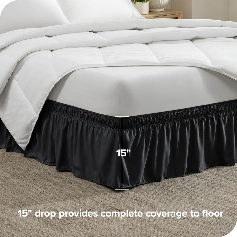 Bare Home Ruffled Wrap Around Bed Skirt
