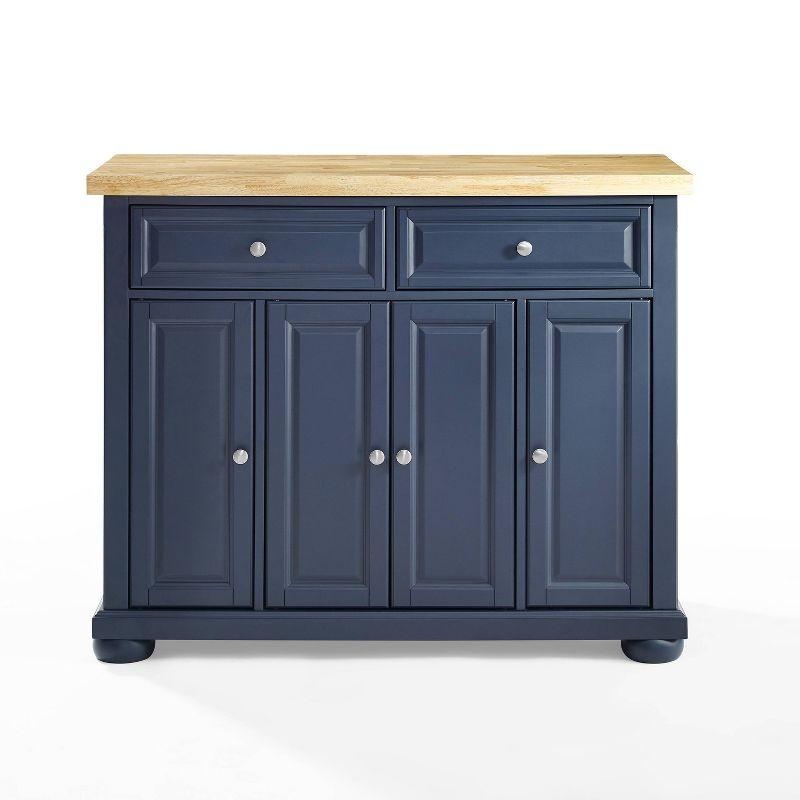 Madison Solid Wood Top Kitchen Island