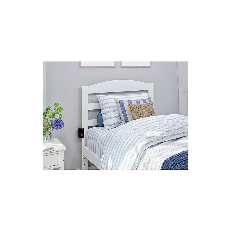 AFI Furnishings Warren Platform Bed T WH