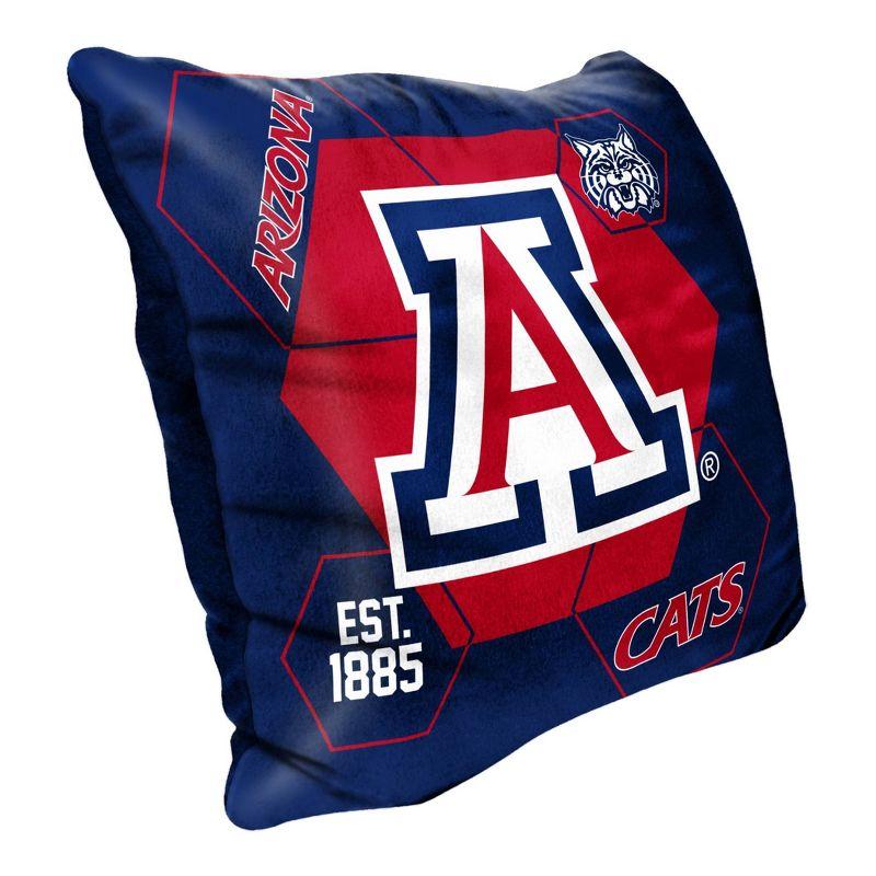 Arizona Wildcats Velvet Square Throw Pillow