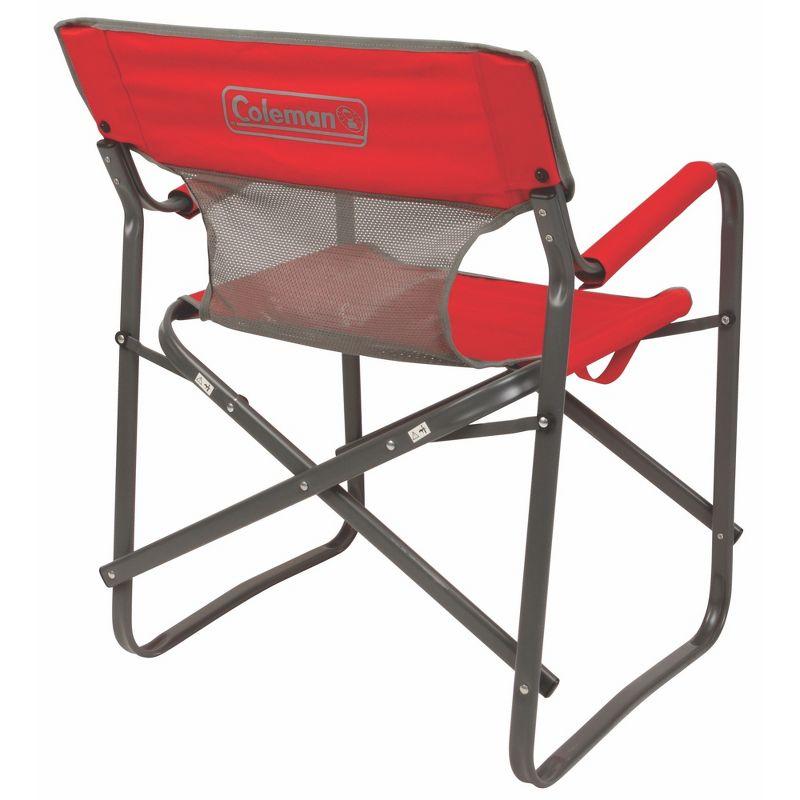 Coleman Outpost Breeze Folding Deck Chair - Red