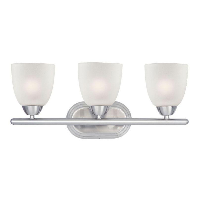 Maxim Lighting Axis 3 - Light Vanity in  Satin Nickel