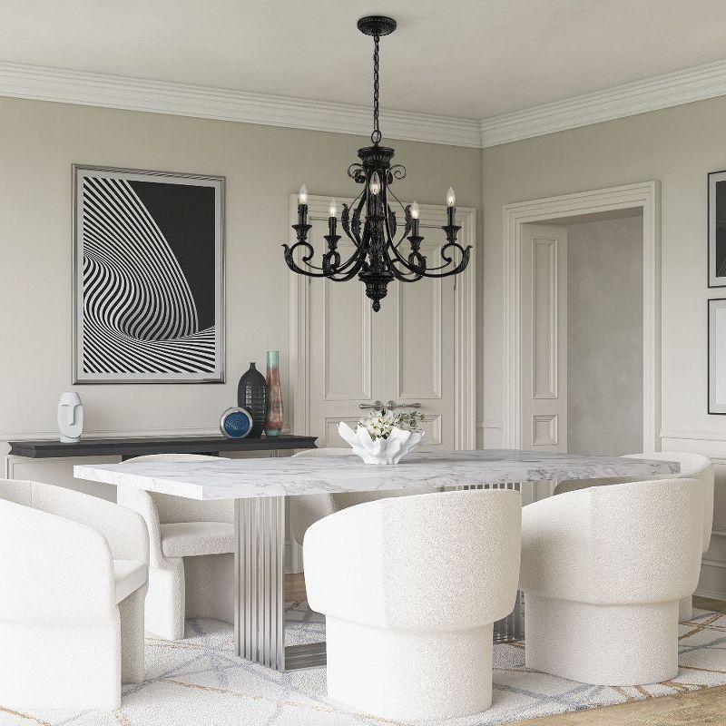 Bloomsbury Market Amillia 5 - Light Dimmable Classic / Traditional Chandelier