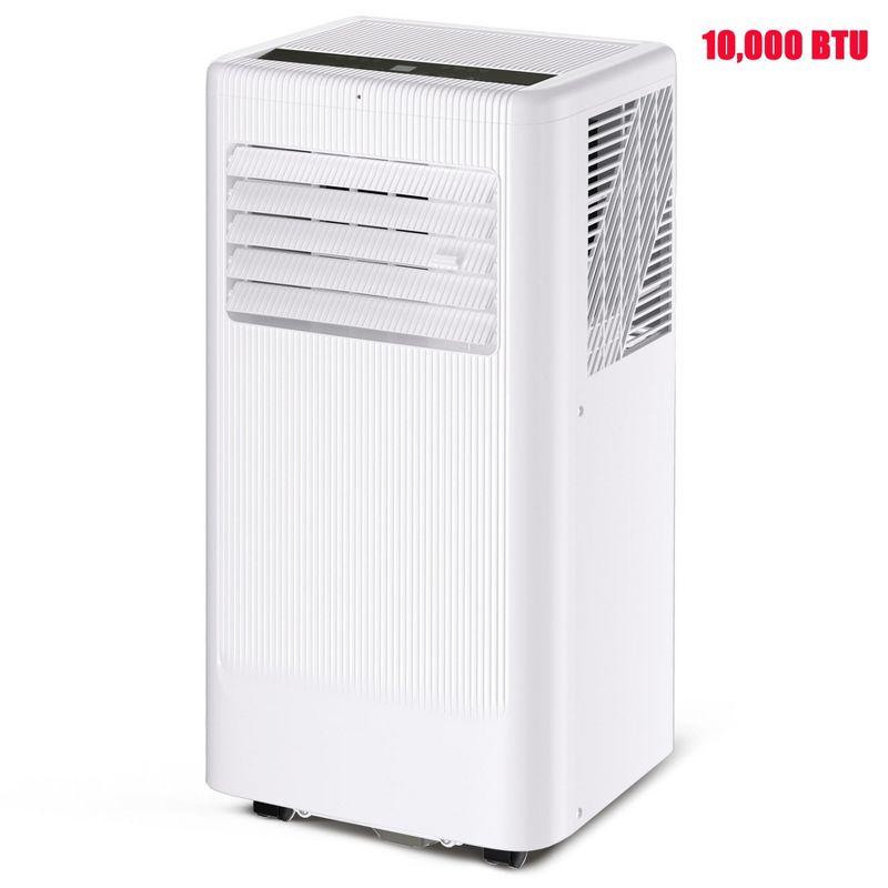 10000 BTU Portable Air Conditioners, 3-In-1 Standing Portable AC Unit With Remote Control, 24 Hour Timer