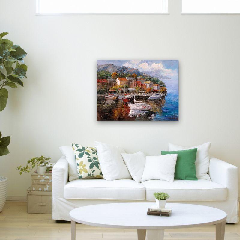 Trademark Fine Art - 35"x47" Joval 'At Sea' Canvas Art