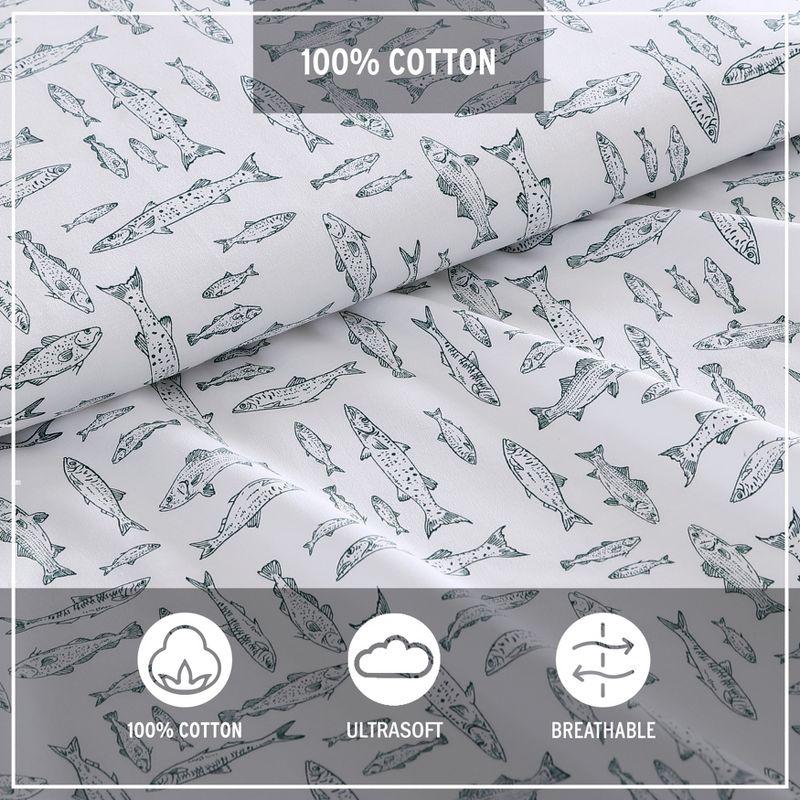 Eddie Bauer Eddie Bauer Printed Cotton Percale Sheet Sets