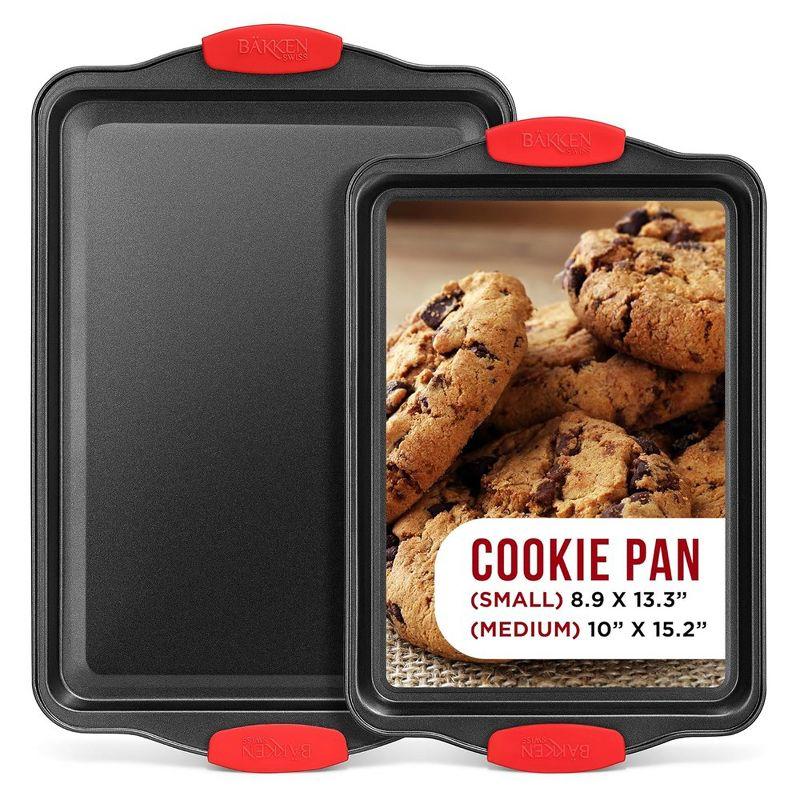 Lifemaster Lifemaster Non-Stick Steel 2 Piece Baking Sheet Set