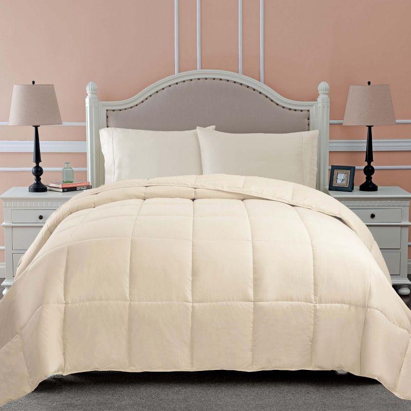 Superior Classic Comforter Reversible Medium Weight Down Alternative Bedding