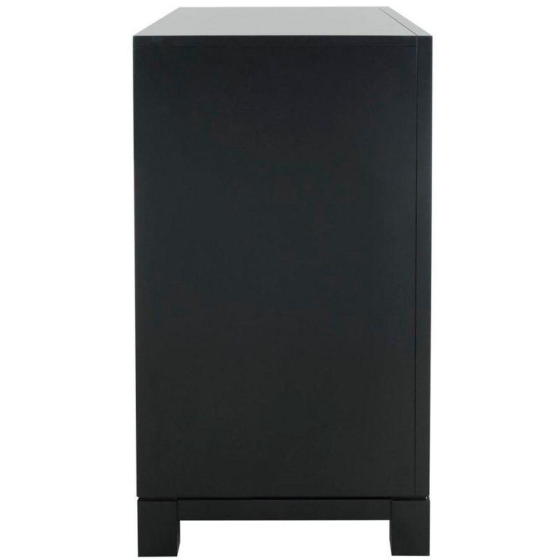 Raina 3 Drawer Chest - CHS6412 - Black/Gold - Safavieh