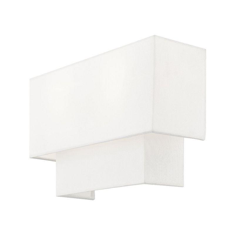 Livex Lighting Claremont 2 - Light Wall Light in  Brushed Nickel