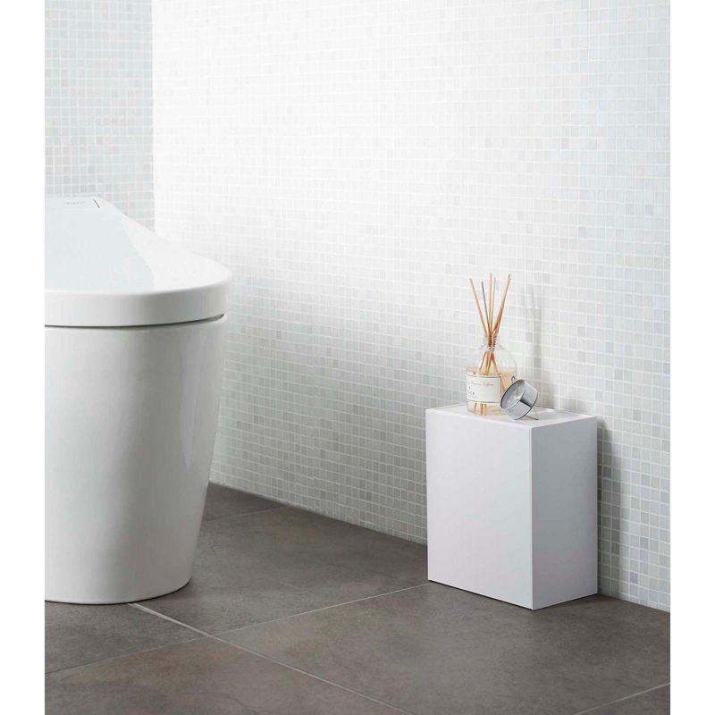 Tower Yamazaki Home Wall Mounted Storage Or Trash Bin, Small Wastebasket