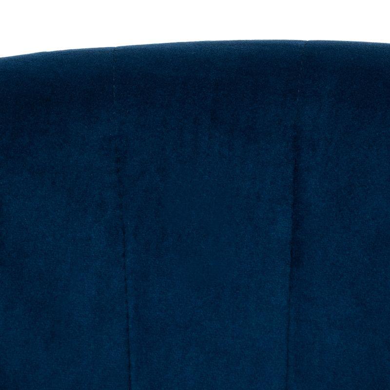 Stazia Wingback Accent Chair - ACH4502 - Navy/Black - Safavieh
