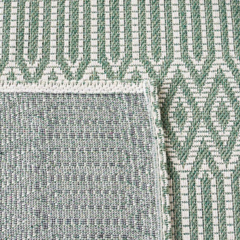 Martha Stewart Rugs Martha Stewart 405 100% Cotton Geometric Rug
