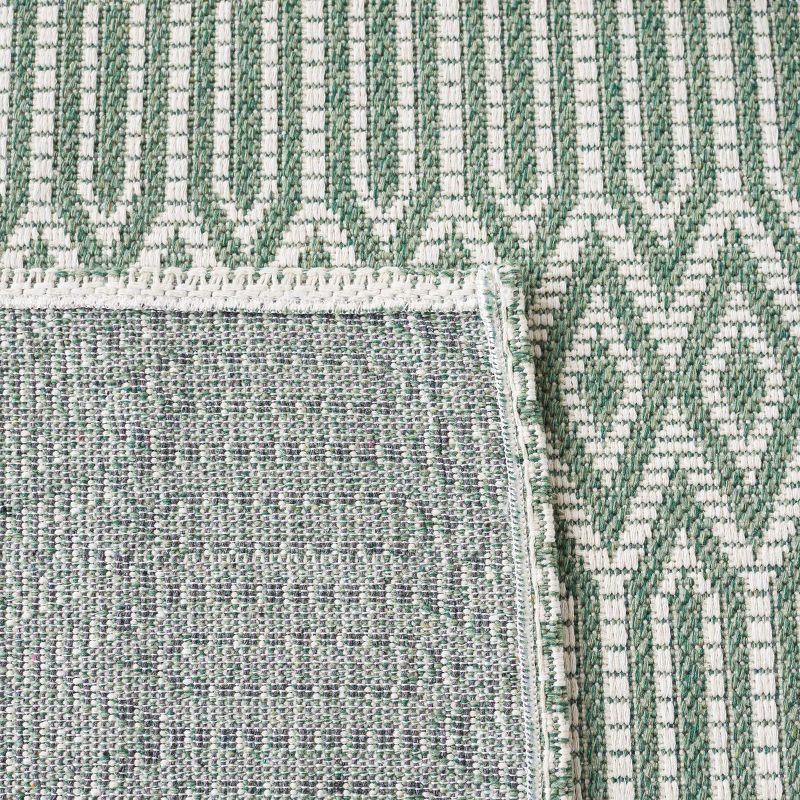 Martha Stewart 405 Cotton Geometric Rug