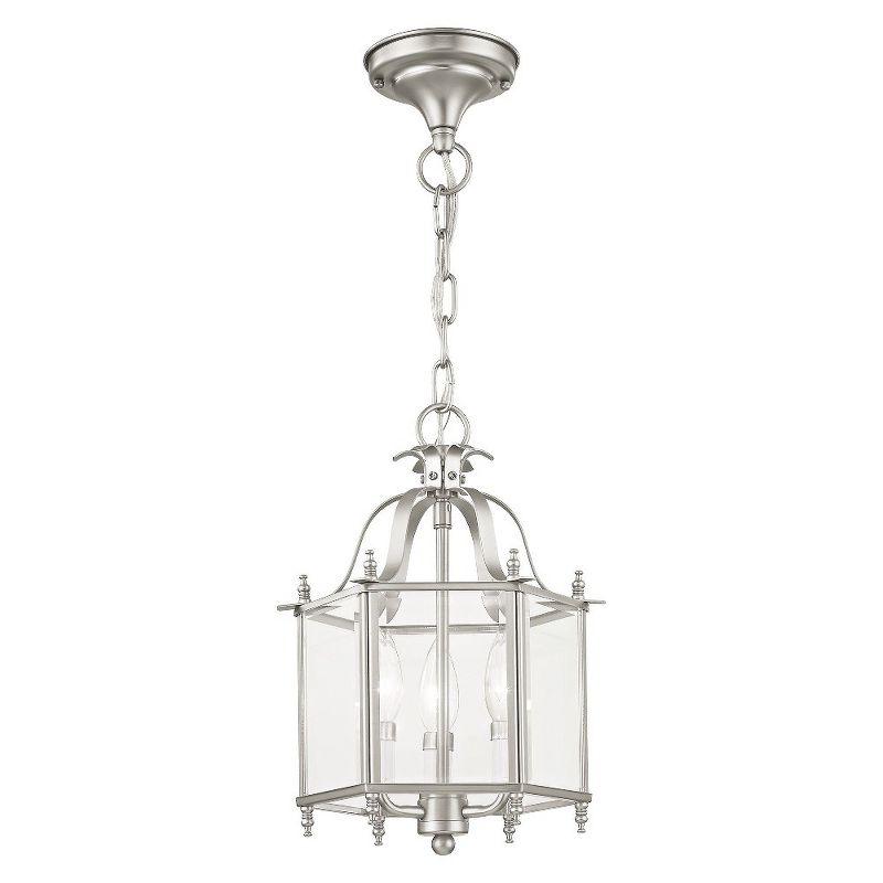 Livex Lighting Livingston 3 - Light Chandelier in  Brushed Nickel