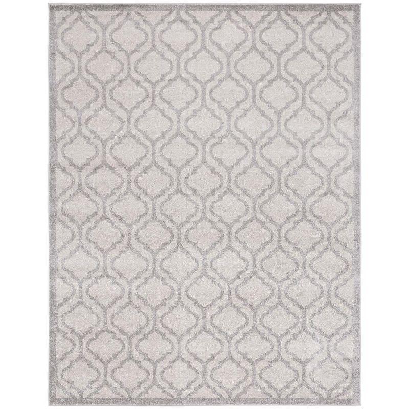 Amherst AMT402 Power Loomed Area Rug - Ivory/Light Grey - 8'9"x11'9" - Safavieh.