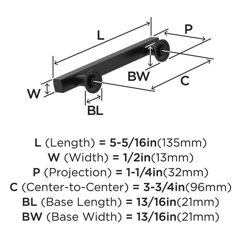 Everett 3 3/4" Center to Center Bar Pull