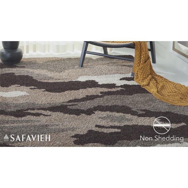 Florida Shag SG453 Power Loomed Indoor Area Rug - Beige/Multi - 8'x10' - Safavieh.