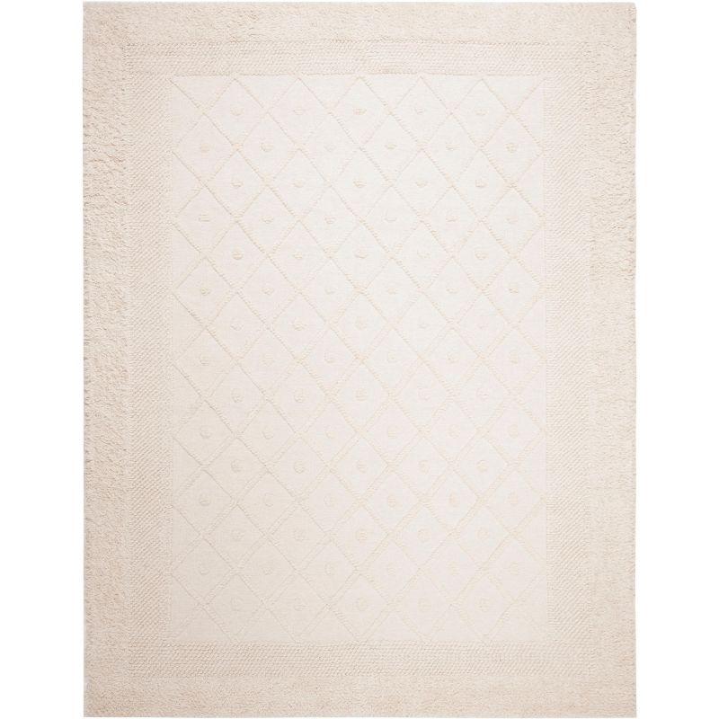 Kenya KNY952 Hand Knotted Area Rug - Ivory - 5'x7'6" - Safavieh