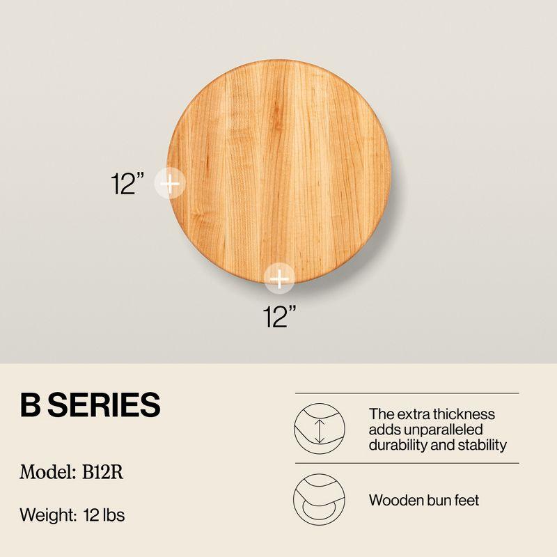John Boos John Boos BoosBlock® 12" Round Maple Wood Cutting Board
