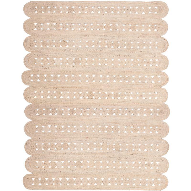 Natural Fiber NF365 Hand Woven Area Rug - Ivory - 8'x10' - Safavieh.